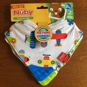 Nuby teething bibs